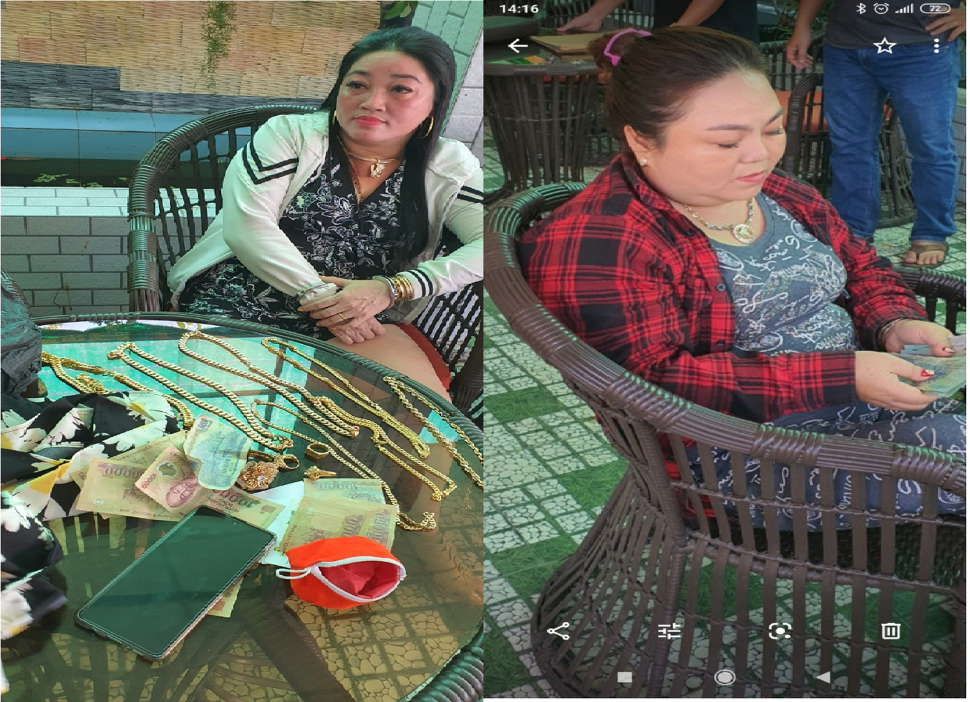 Tạm giữ 3 phụ nữ lừa đảo chiếm đoạt tiền tỷ ảnh 1