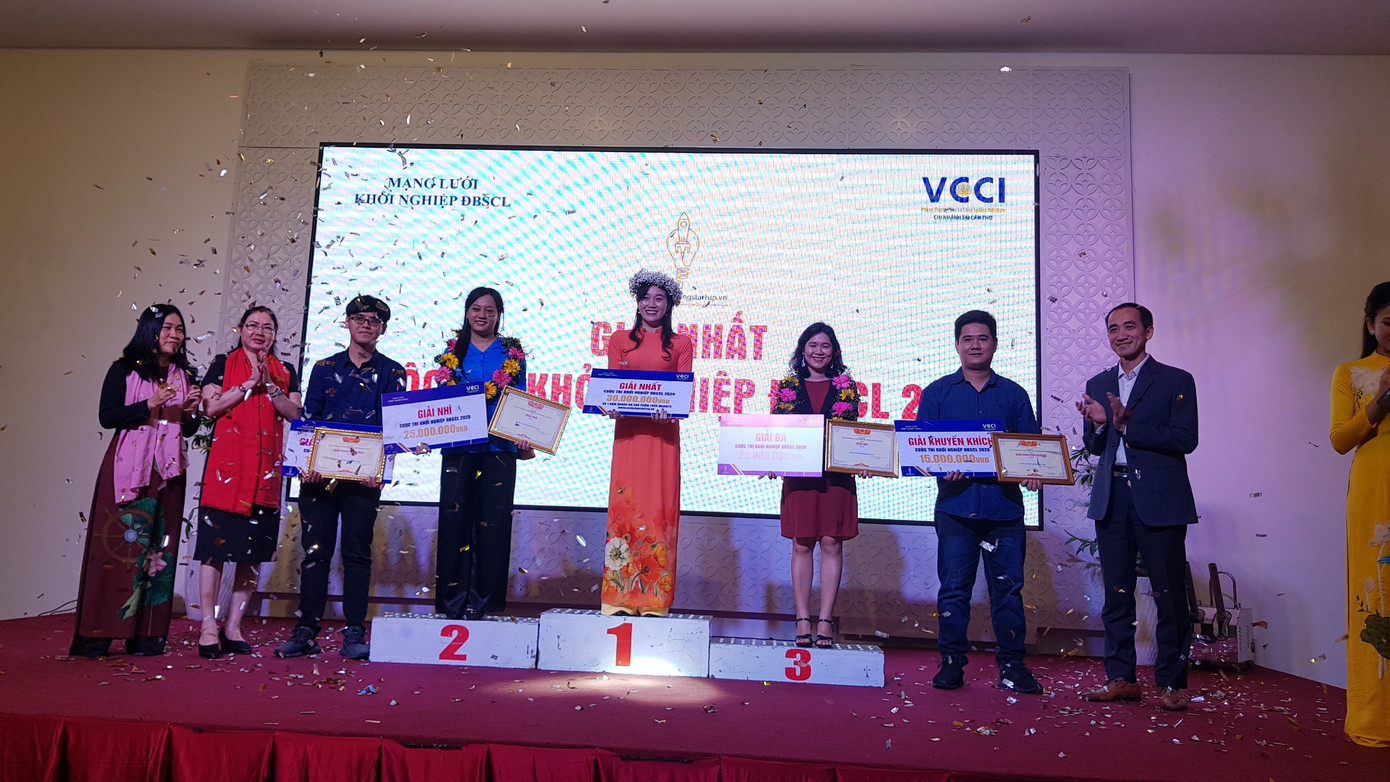 Sản phẩm đến từ Cà Mau lên ngôi tại cuộc thi khởi nghiệp ĐBSCL ảnh 1