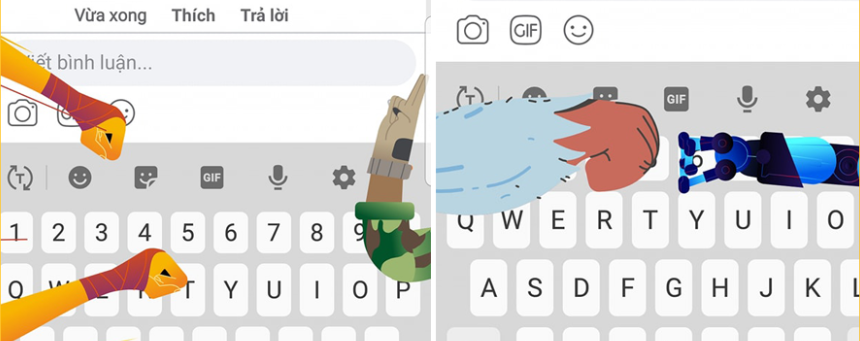 Trend mới: Hiệu ứng “cụng tay” trên Facebook, bạn đã thử cùng cạ cứng chưa? ảnh 1