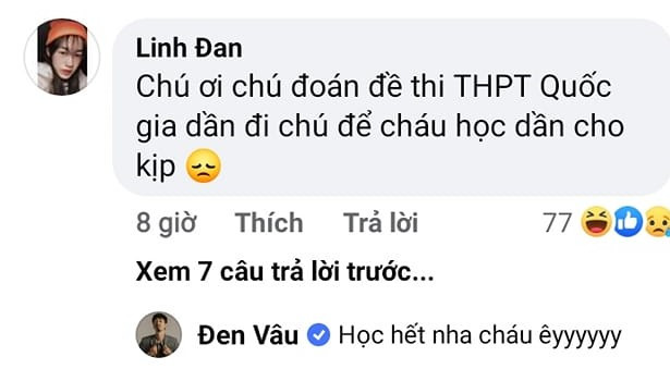 Ra MV vào dịp gần thi cuối kỳ, Đen Vâu lại được nhắc tên với những lời tiên tri đề thi Văn ảnh 5