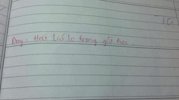Cho học sinh “ngồi sổ đầu bài”, thầy cô tiện “bóc phốt” luôn với lý do cực kỳ bá đạo ảnh 2