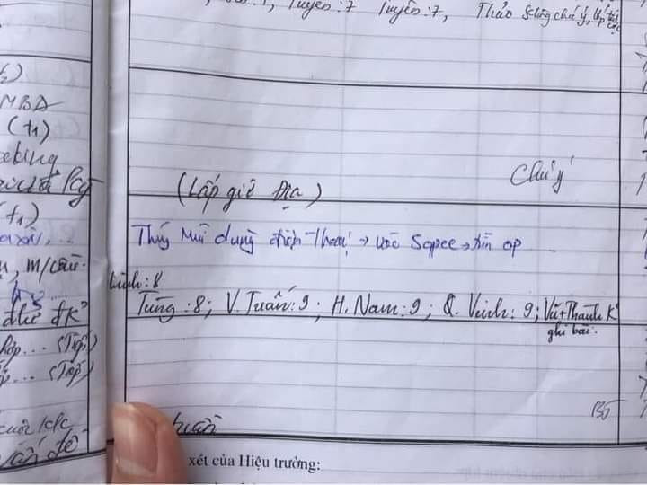 Cho học sinh “ngồi sổ đầu bài”, thầy cô tiện “bóc phốt” luôn với lý do cực kỳ bá đạo ảnh 4