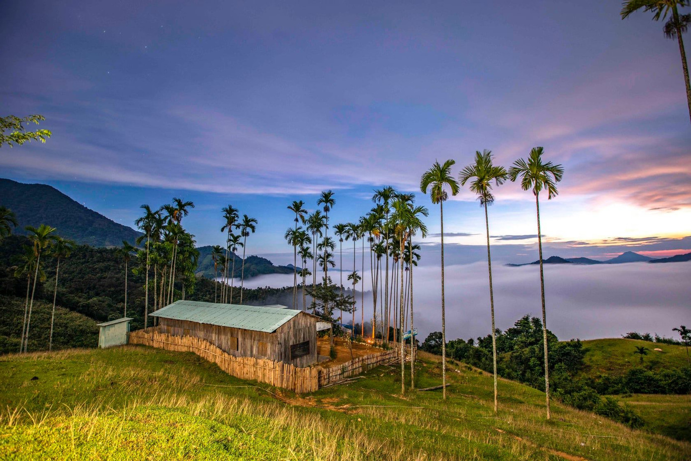 Bộ ảnh đẹp về hành trình thắp sáng ước mơ đến trường của các em nhỏ vùng cao ảnh 1