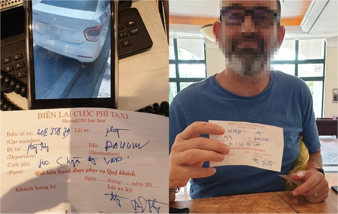 Đi 4 km, khách Tây bị tài xế taxi ‘chặt chém’ gần 1 triệu đồng ảnh 1
