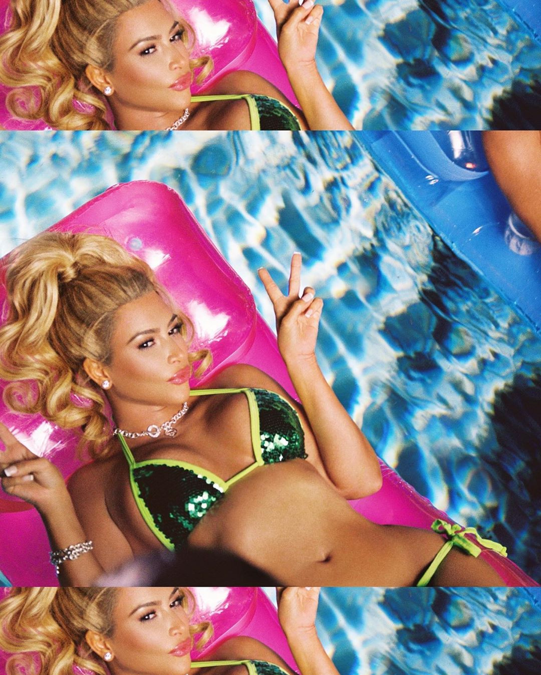 Kim Kardashian ‘thả rông’ hoá trang thành nữ luật sư tóc vàng điệu đà ảnh 3