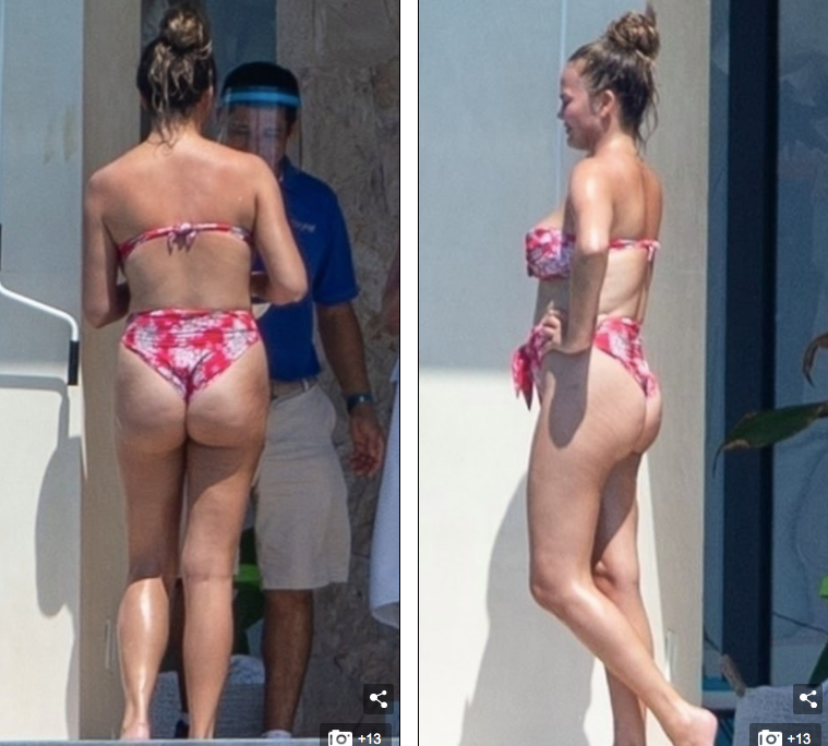 Siêu mẫu 'bốc lửa' Chrissy Teigen phô dáng đẫy đà sau đợt nghỉ dài vì đại dịch ảnh 6