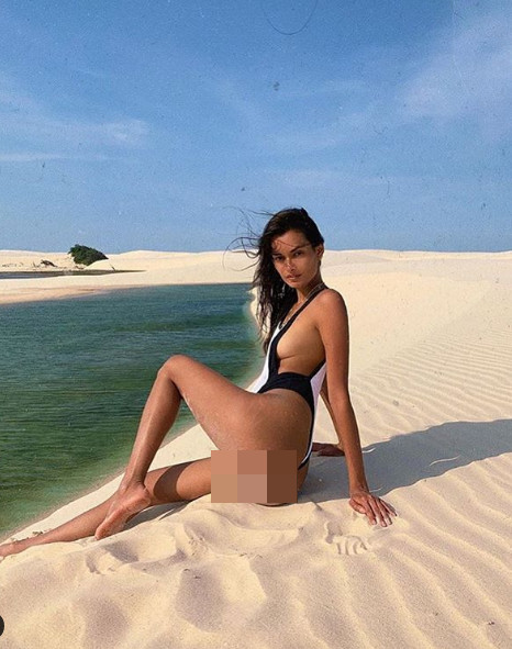 Mẫu 9x Gizele Oliveira chụp ngực trần quá đỗi xinh đẹp và gợi cảm ảnh 7