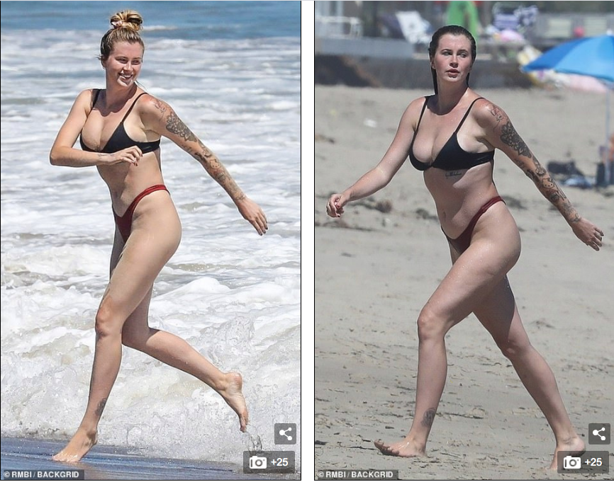 Mẫu 9x Ireland Baldwin 'thả thính' với bikini nhỏ xíu, siêu 'bốc lửa' ở biển ảnh 6