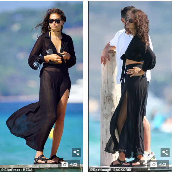 Siêu mẫu Shanina Shaik dáng đẹp như tạc tượng với bikini nhỏ xíu ảnh 14