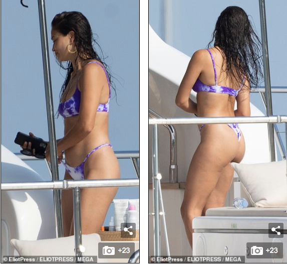 Siêu mẫu Shanina Shaik dáng đẹp như tạc tượng với bikini nhỏ xíu ảnh 8