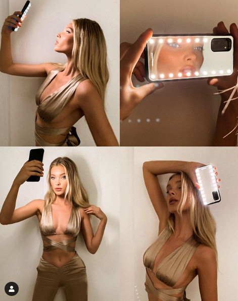 Elsa Hosk mặc áo tắm khoét xẻ cao gợi cảm, 'khoá môi' bạn trai bên thác nước ảnh 8