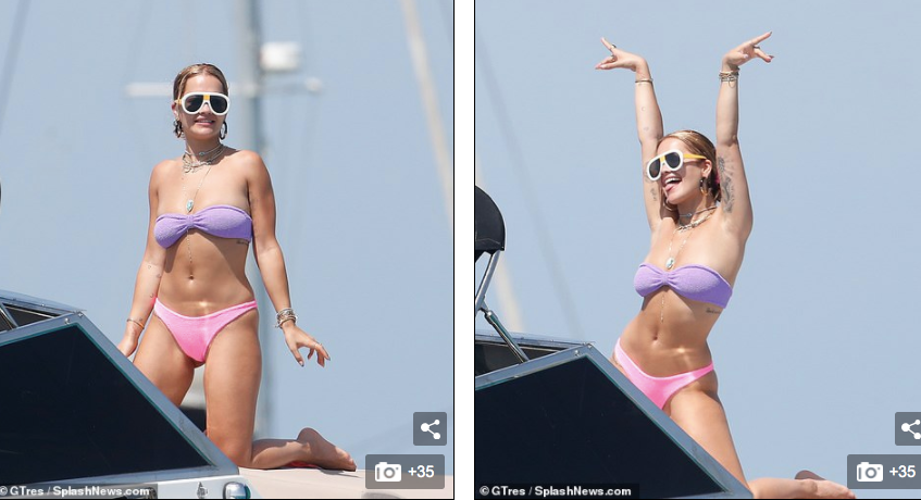 Rita Ora mặc bikini 'bốc lửa' vẫn khiến fan thất vọng ảnh 3