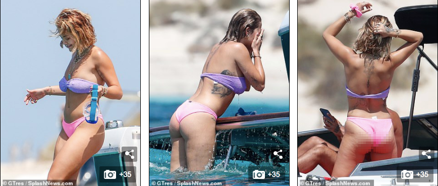 Rita Ora mặc bikini 'bốc lửa' vẫn khiến fan thất vọng ảnh 2