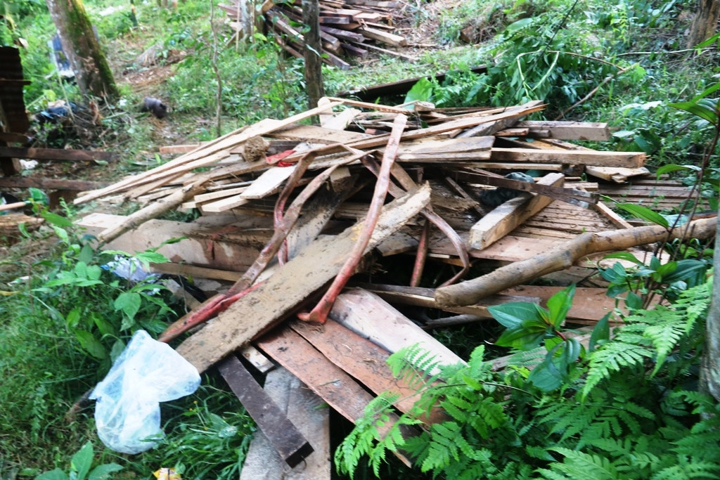 Kinh hoàng chứng kiến hiện trường núi lở vùi lấp cả ngôi làng ở Trà Leng ảnh 6 Kinh hoàng chứng kiến hiện trường núi lở vùi lấp cả ngôi làng ở Trà Leng ảnh 6