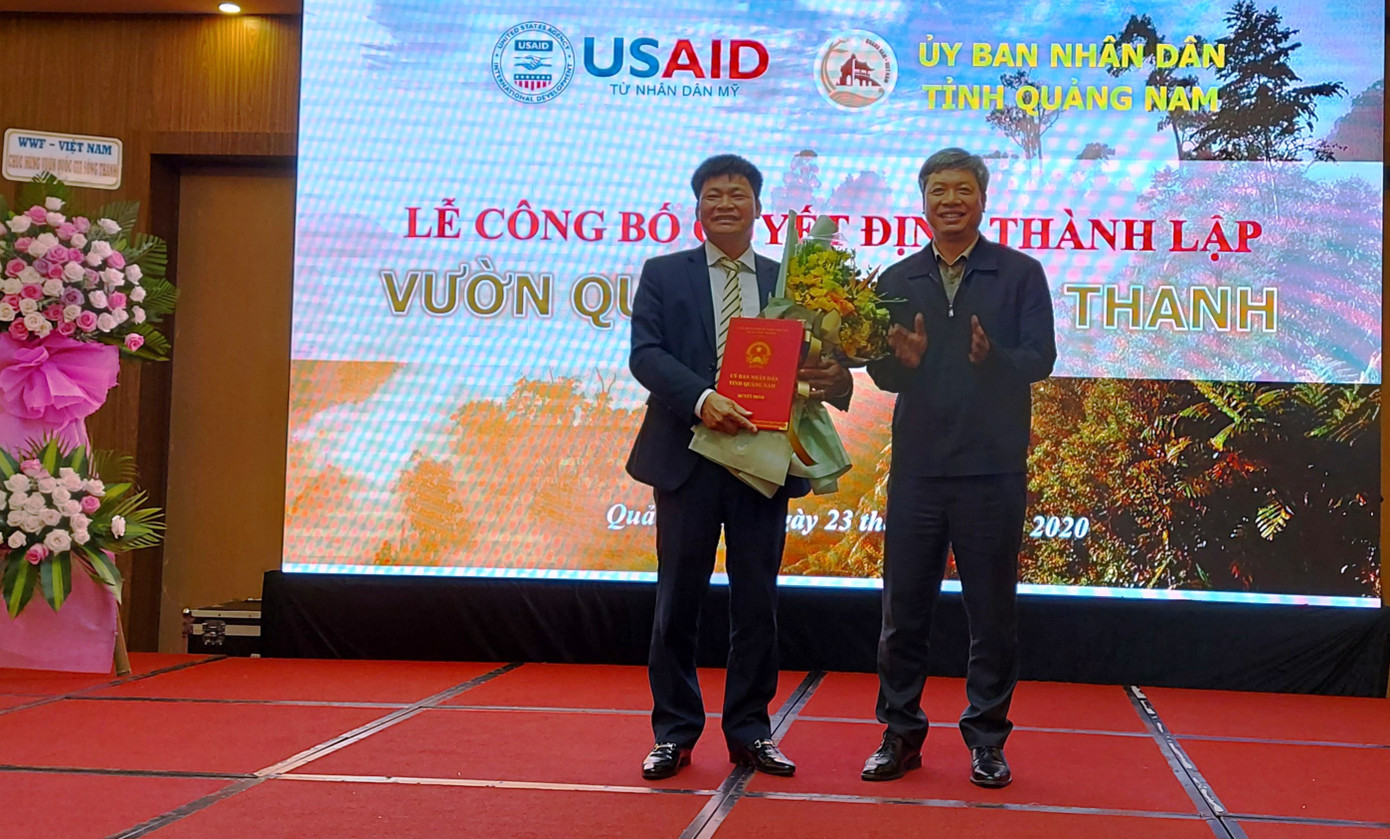 Thành lập Vườn quốc gia Sông Thanh ảnh 1