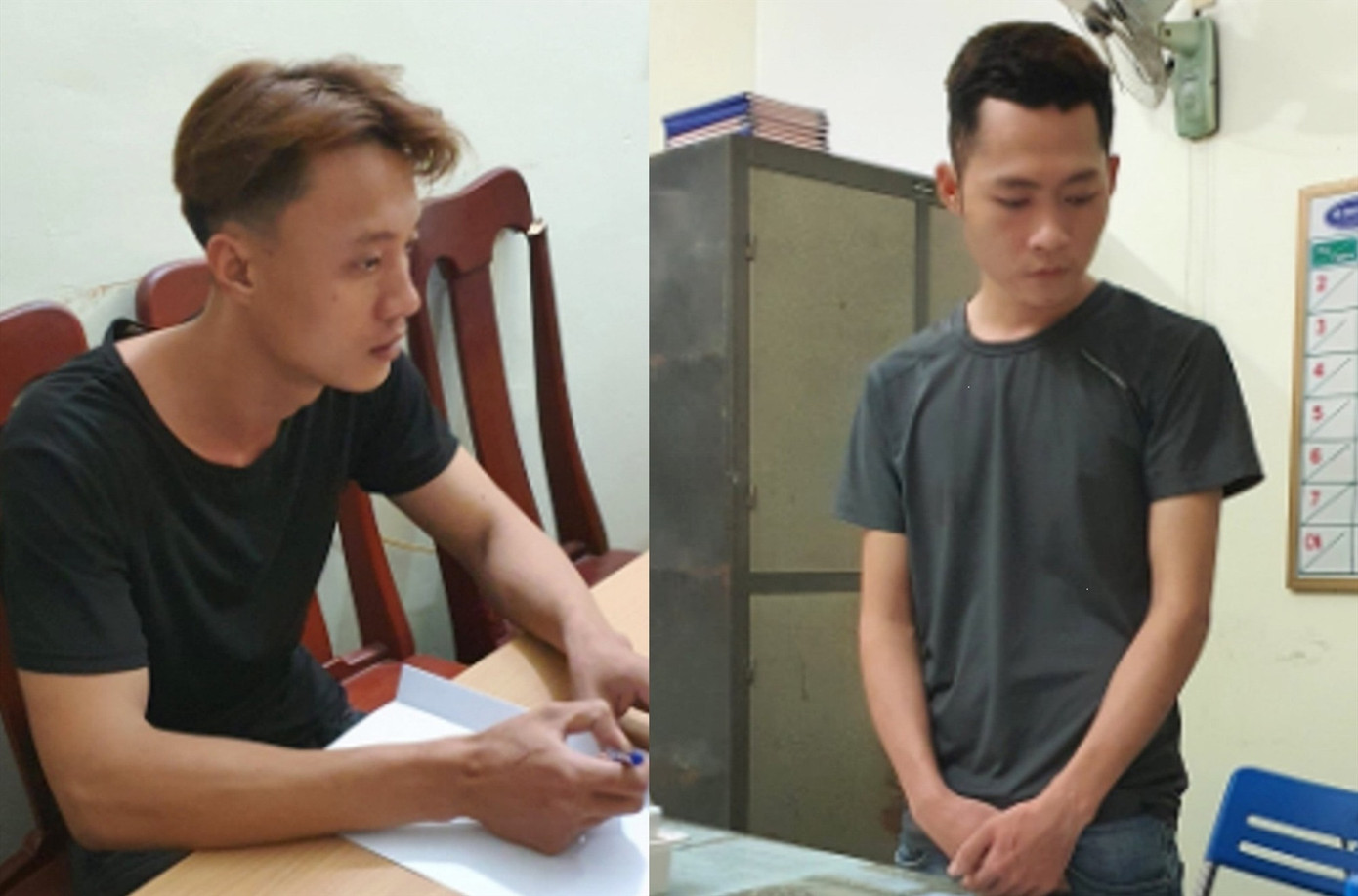 Hai đối tượng dùng dao khống chế nhân viên, cướp ngân hàng giữa ban ngày ảnh 1