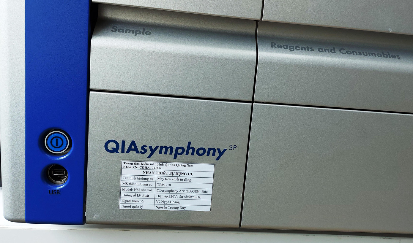 Cận cảnh máy xét nghiệm 7,23 tỷ đồng ở Quảng Nam ảnh 2