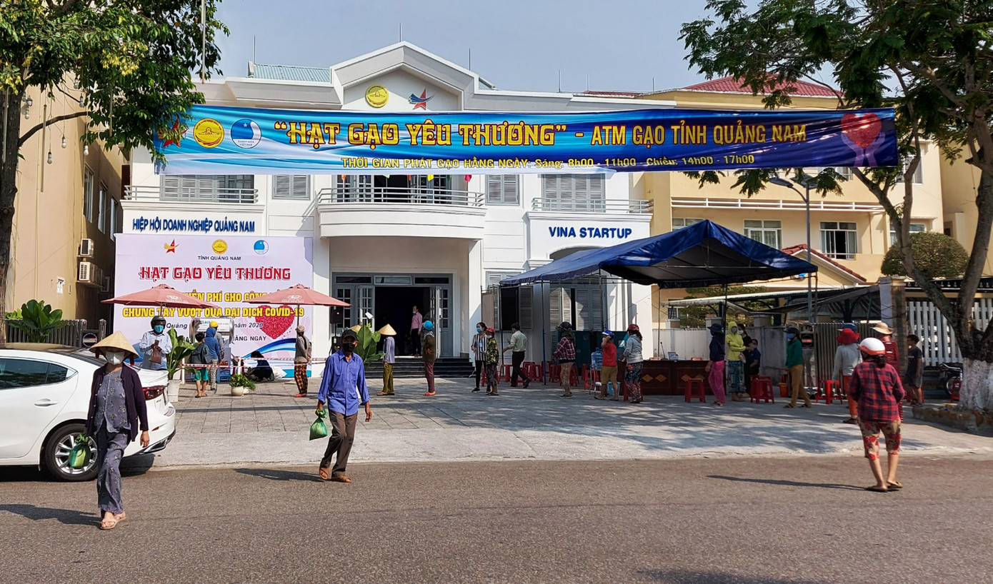 ATM gạo nghĩa tình ở Quảng Nam giữa mùa COVID - 19 ảnh 2