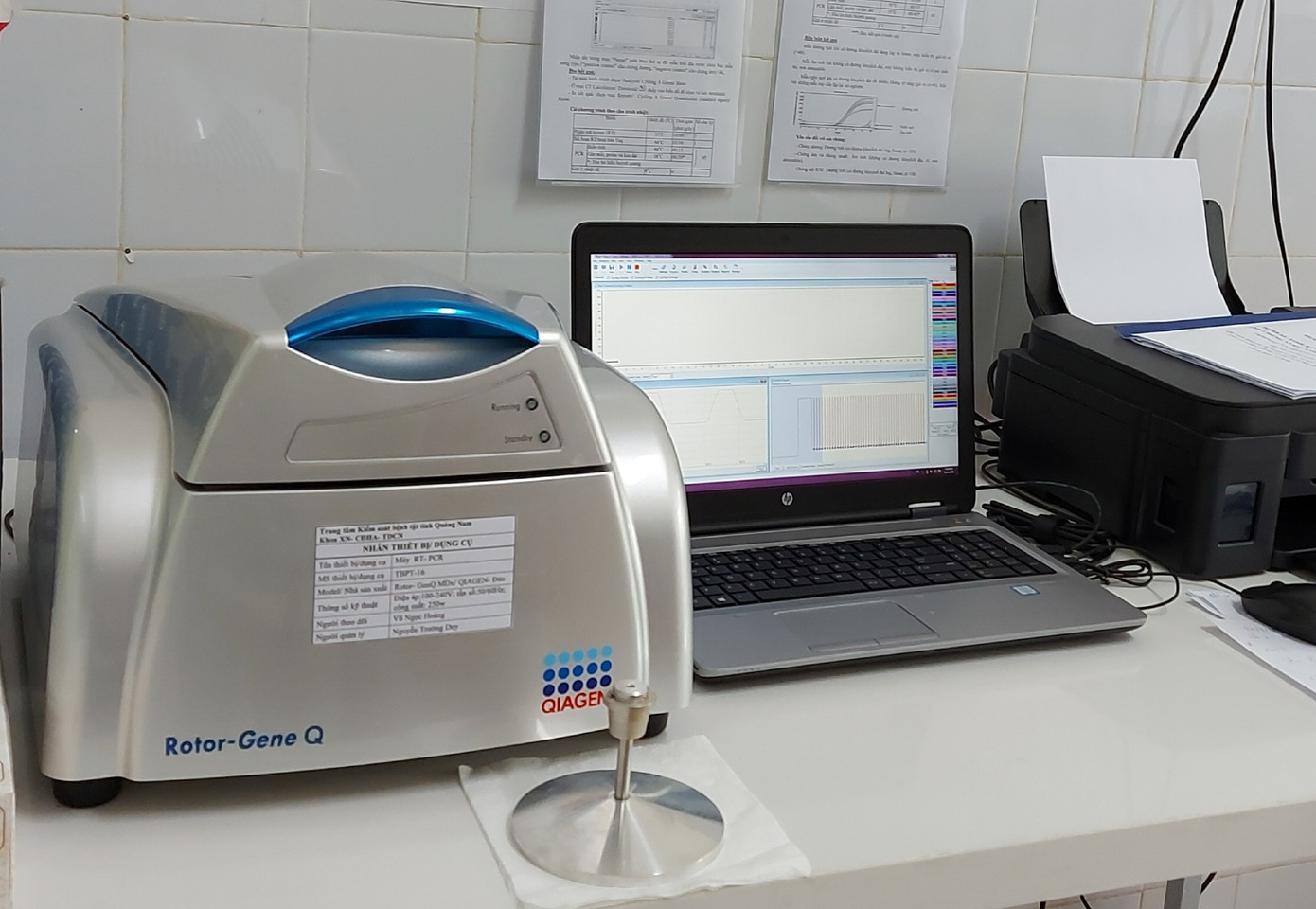 Cận cảnh máy xét nghiệm 7,23 tỷ đồng ở Quảng Nam ảnh 3