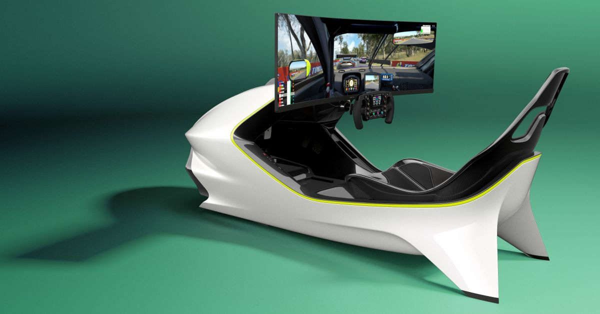 Aston Martin giới thiệu ghế đua xe ảo giá 1,73 tỷ đồng ảnh 1