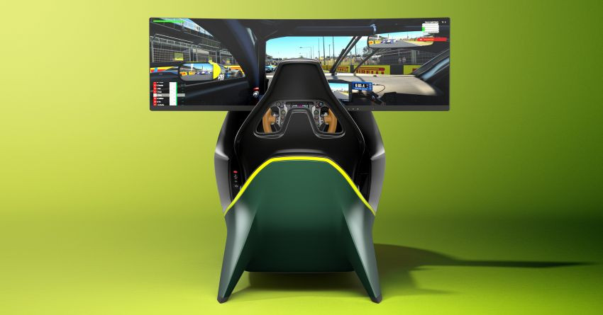 Aston Martin giới thiệu ghế đua xe ảo giá 1,73 tỷ đồng ảnh 9