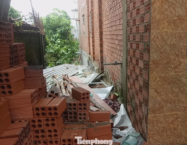 Dự án cống thoát nước dừng giữa chừng, nước lớn làm sập nhà dân ảnh 5