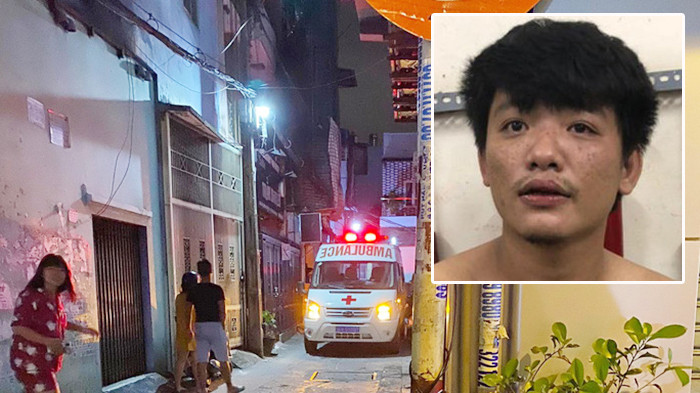 Khống chế kẻ ngáo đá, trung úy công an gãy tay ảnh 1