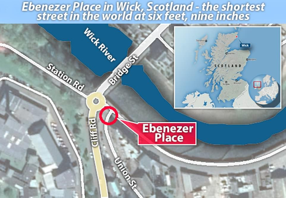 Con đường kỷ lục ngắn nhất thế giới: Chỉ khoảng 3 bước chân ảnh 3