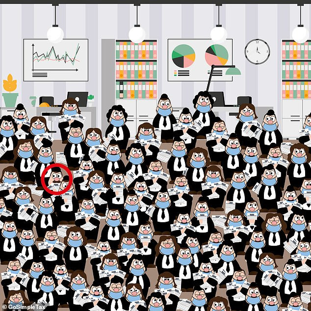 Trò chơi ‘hack não’: Tìm người đàn ông không đeo khẩu trang trong 9 giây ảnh 5