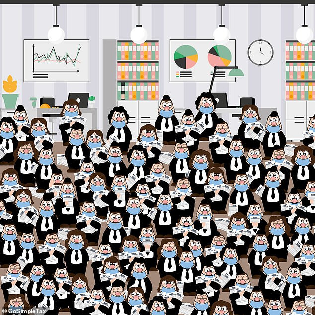 Trò chơi ‘hack não’: Tìm người đàn ông không đeo khẩu trang trong 9 giây ảnh 1