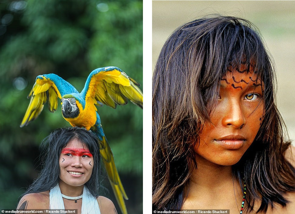 Mãn nhãn bộ ảnh về cuộc sống nguyên sơ của thổ dân Brazil trong rừng sâu ảnh 7