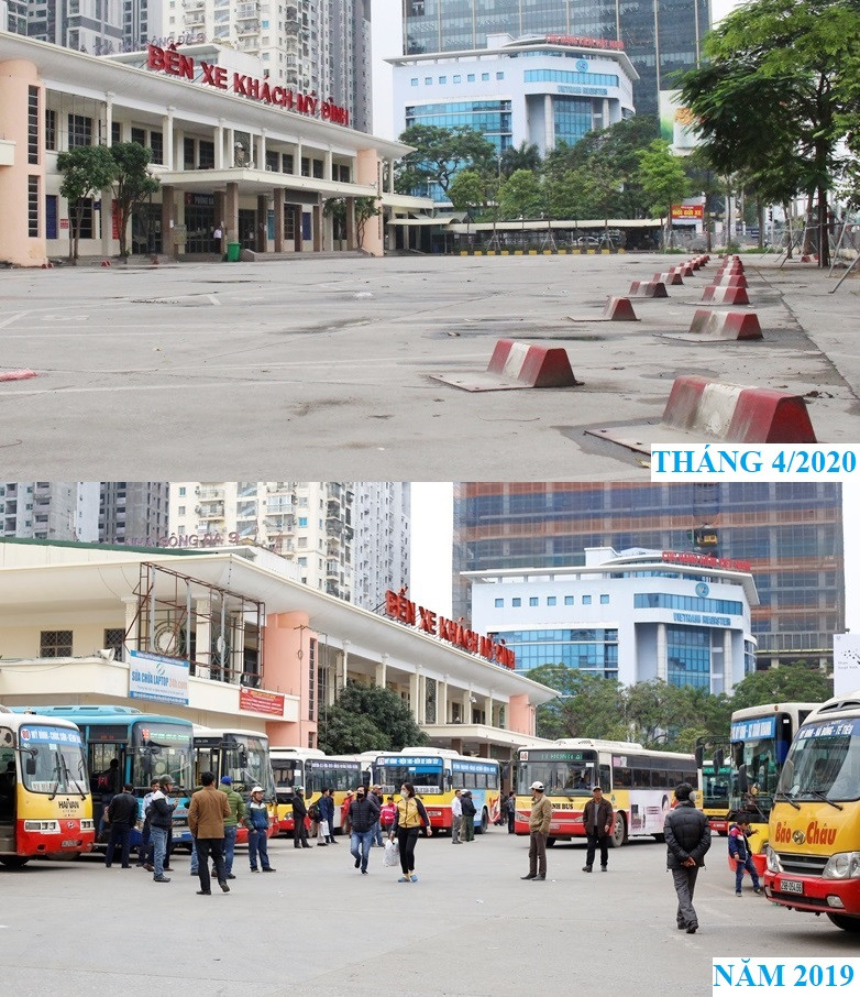 Những hình ảnh khác thường của giao thông Hà Nội sau 20 ngày cách ly xã hội ảnh 9