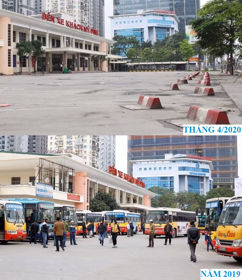 Những hình ảnh khác thường của giao thông Hà Nội sau 20 ngày cách ly xã hội ảnh 9