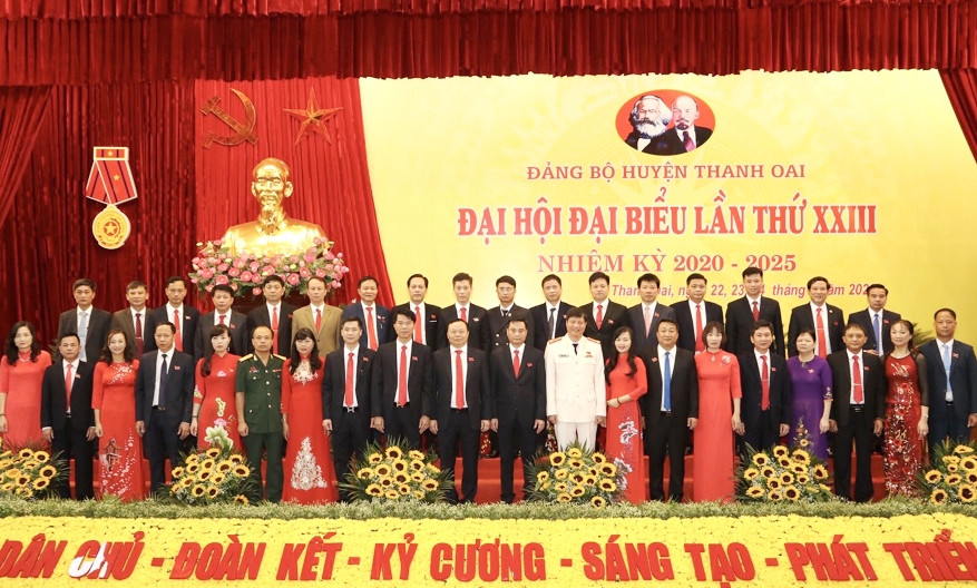 Ông Đinh Trường Thọ được bầu làm Bí thư Huyện ủy Thanh Oai ảnh 1