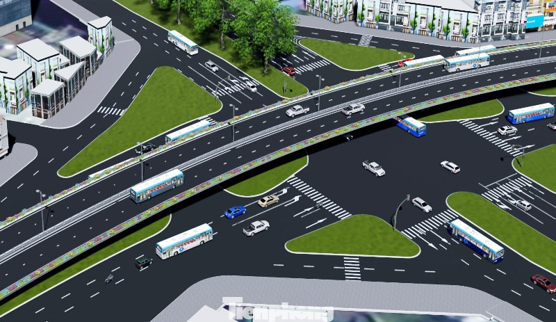 Hình ảnh thiết kế cầu vượt nút giao La Thành - Nguyễn Chí Thanh ảnh 2