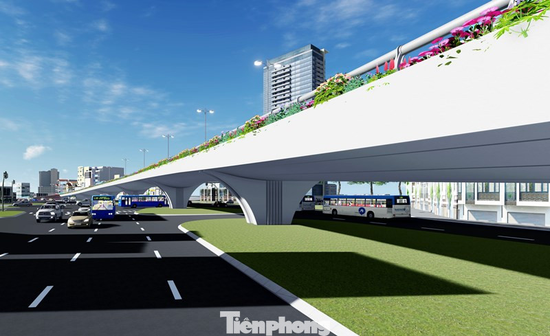 Hình ảnh thiết kế cầu vượt nút giao La Thành - Nguyễn Chí Thanh ảnh 6