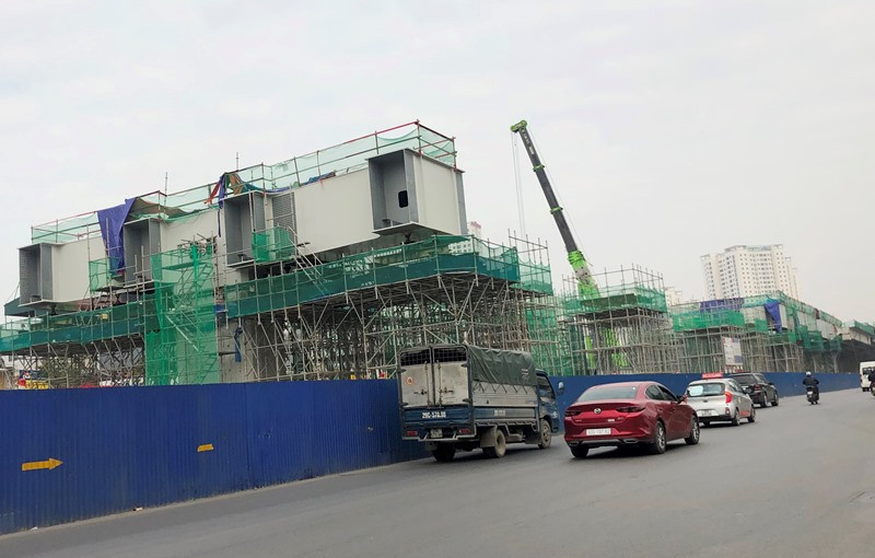 Đường tắc nhưng công trường giao thông vẫn 'nguội lạnh' sau Tết ảnh 9