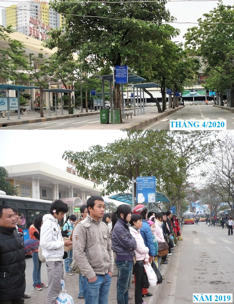 Những hình ảnh khác thường của giao thông Hà Nội sau 20 ngày cách ly xã hội ảnh 8