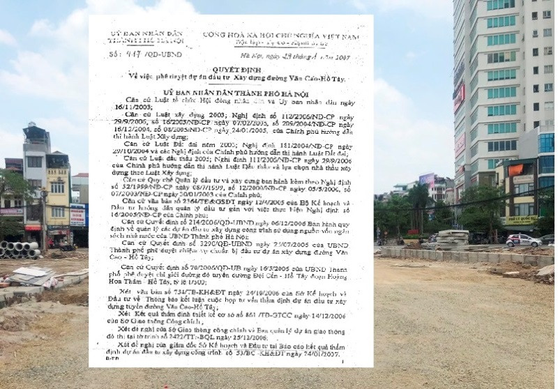 Cận cảnh 'điểm nghẽn' vắt qua 3 nhiệm kỳ trên trục Văn Cao - Hồ Tây vừa đục thông ảnh 2