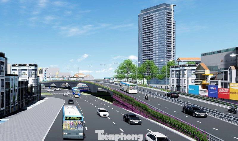 Hình ảnh thiết kế cầu vượt nút giao La Thành - Nguyễn Chí Thanh ảnh 5