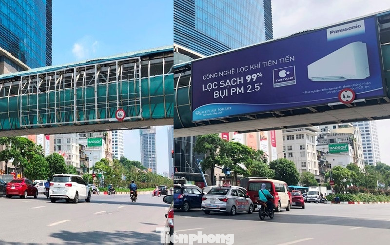 Phát hiện nhiều biển quảng cáo tiền tỷ tại Hà Nội hoạt động 'chui' ảnh 4