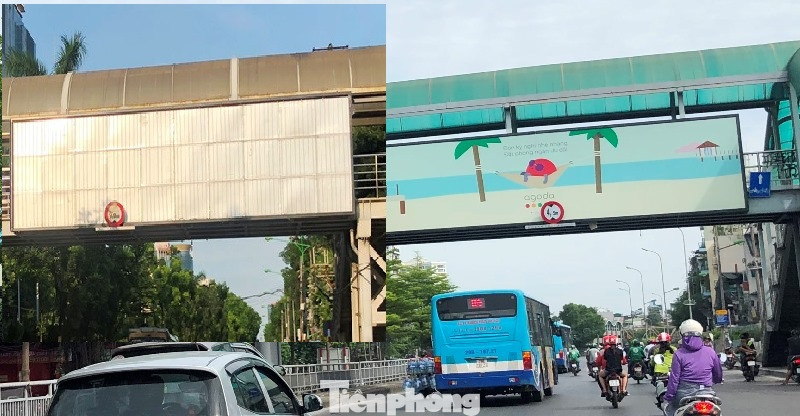 Phát hiện nhiều biển quảng cáo tiền tỷ tại Hà Nội hoạt động 'chui' ảnh 5