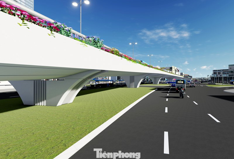 Hình ảnh thiết kế cầu vượt nút giao La Thành - Nguyễn Chí Thanh ảnh 9