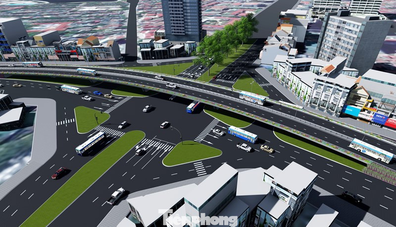 Hình ảnh thiết kế cầu vượt nút giao La Thành - Nguyễn Chí Thanh ảnh 1