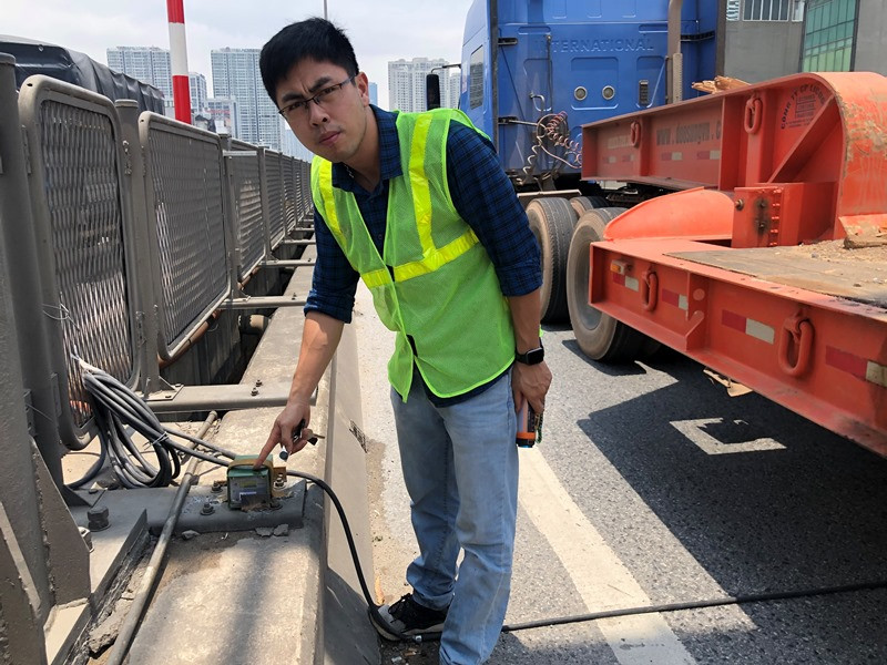 Tận thấy công nghệ đếm xe tự động tại đường trên cao Vành đai 3 ảnh 4