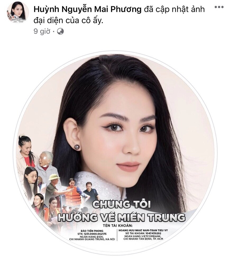 Thí sinh HHVN 2020 chia sẻ đầy xúc động, đồng loạt thay avatar hướng về miền Trung ảnh 18