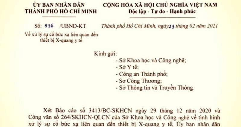 Thực hư bốn thợ sửa máy viêm loét, nhập viện cấp cứu vì tự bắn 2.000 - 3.000 lần tia X vào đùi ảnh 1