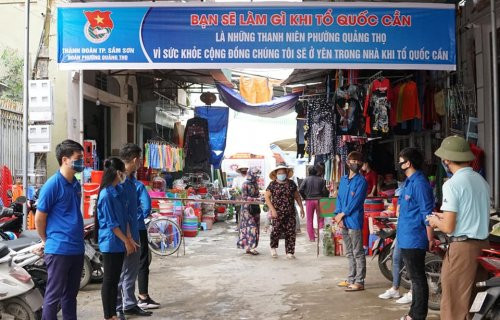 Hình ảnh đẹp của thanh niên trong những ngày quyết liệt phòng chống dịch COVID-19 ảnh 1