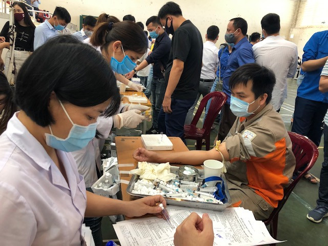 Hơn 260 cán bộ, chiến sĩ công an thành phố Huế hiến máu tình nguyện ảnh 6