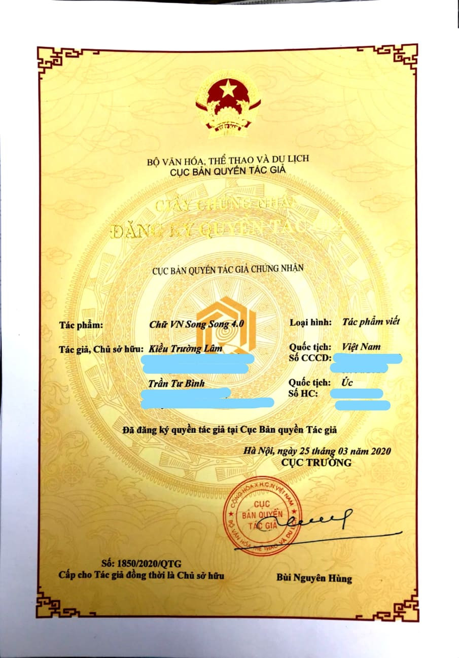 Cha đẻ bộ 'Chữ VN song song 4.0': 'Bộ Giáo dục có thể cũng đã hiểu sai' ảnh 1